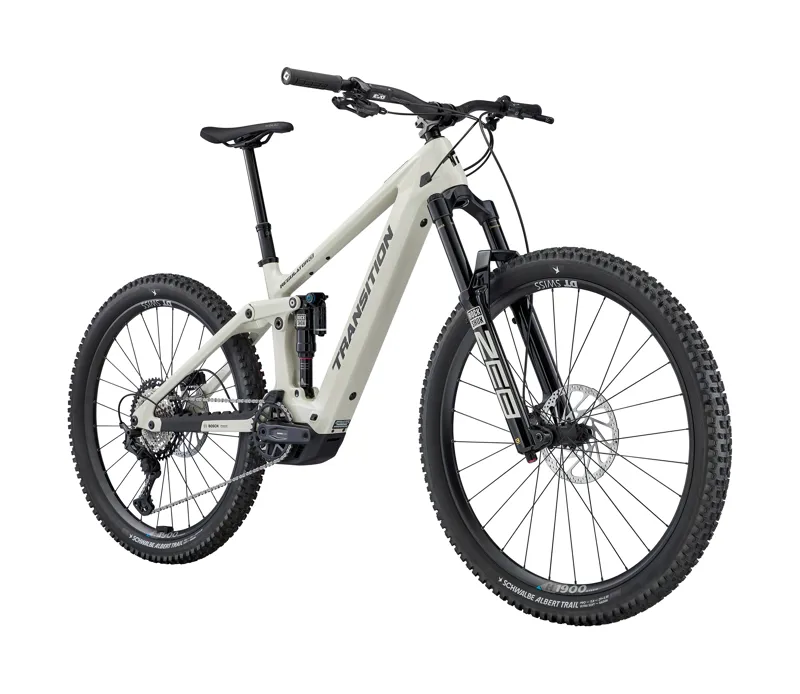 Transition Regulator CX Carbon MTB XT Complete Ebike Glacier White-1