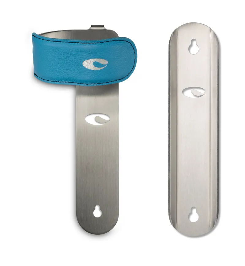 Cactus Tongue WRAP + Scuff Plate Vertical Cycle Wall Mount Blue