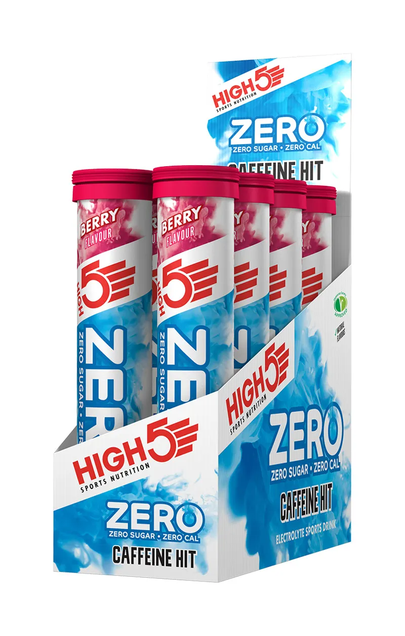 High5 ZERO Caffeine Hit Hydration 20 x 8 Tabs Various Flavours