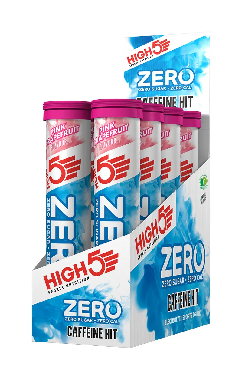 High5 ZERO Caffeine Hit Hydration 20 x 8 Tabs Various Flavours-3