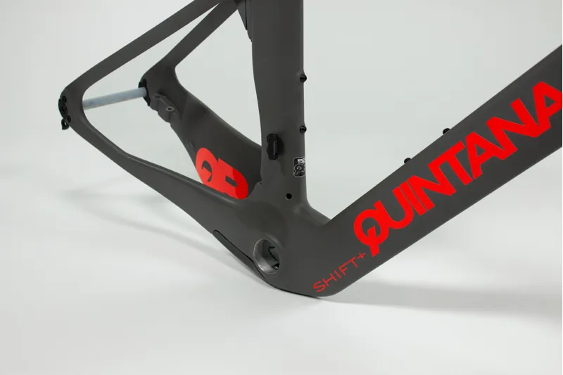 Quintana Roo PRsix 2 Disc Tri Frameset Cool Mint Black-2