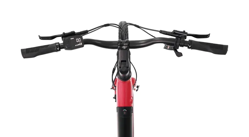 Reid Pulse ST Step Through 7 Speed Unisex Commuter / Leisure eBike Plum-2