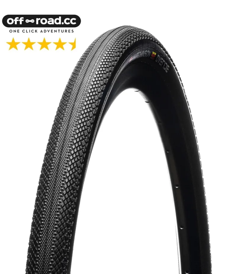 Hutchinson Overide Gravel/Adventure Bike Tyre Black 700 x 35 tubeless ready 