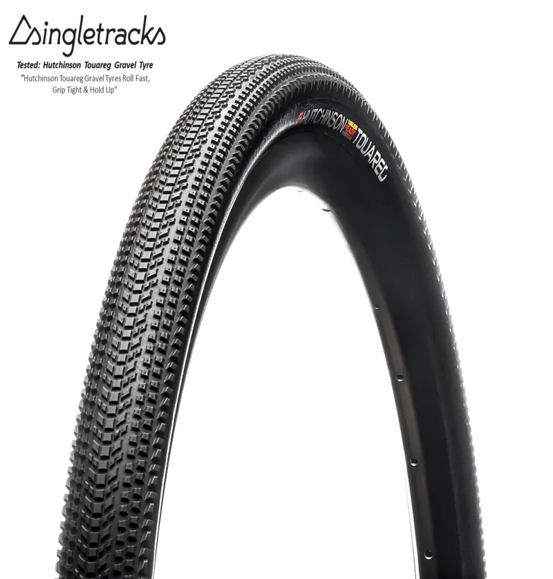 Hutchinson Touareg FR Tubeless Ready Gravel Tyre 700 x 45 Black 