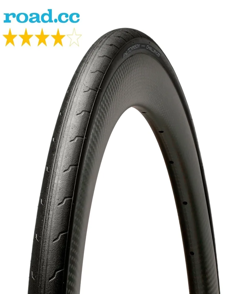 Hutchinson Challenger Road Endurance Tyre Black 700 x 25 x 28 x 30 Tube Type