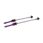 A2Z CNC Quick Release With Ti Rod Purple 135mm OLD MTB