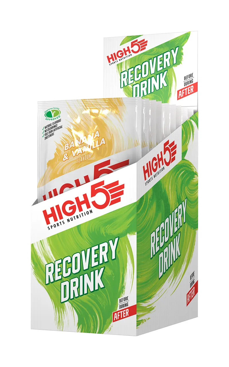 High5 Recovery Drink Sachet x 9 60g Various Flavours-6