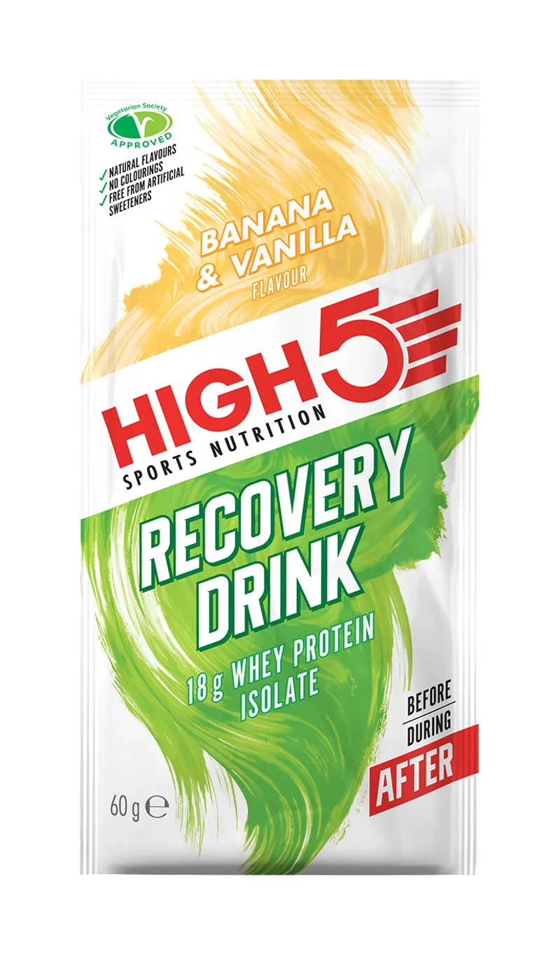 High5 Recovery Drink Sachet x 9 60g Various Flavours-7