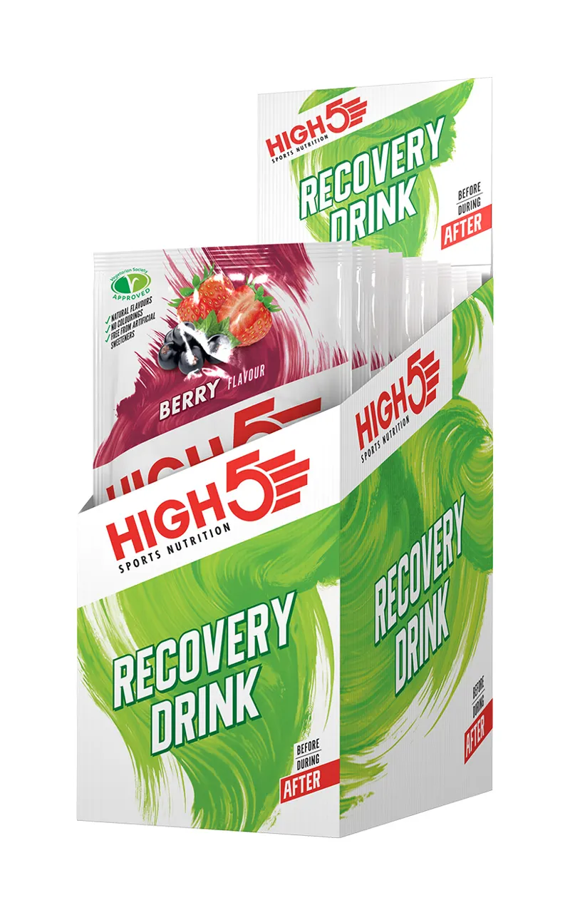 High5 Recovery Drink Sachet x 9 60g Various Flavours-3