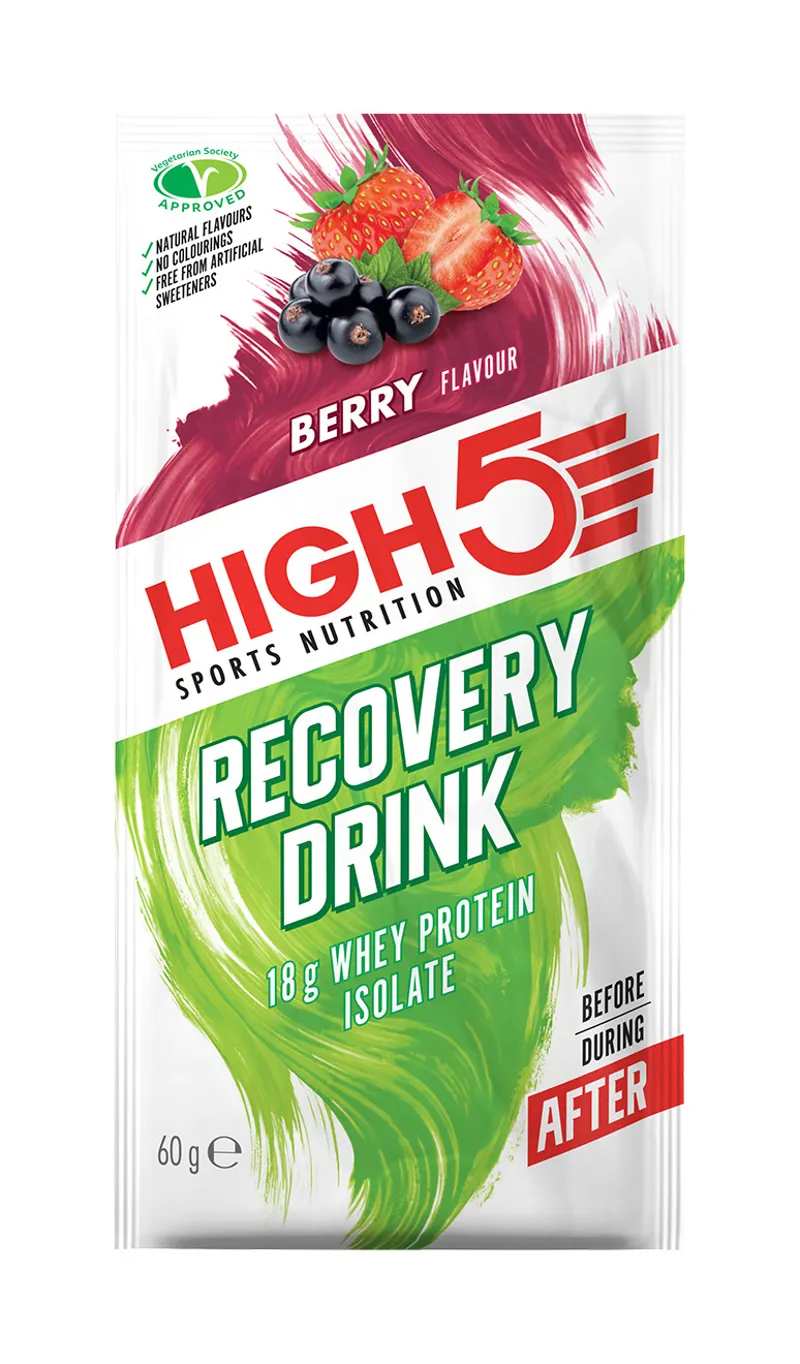 High5 Recovery Drink Sachet x 9 60g Various Flavours-4