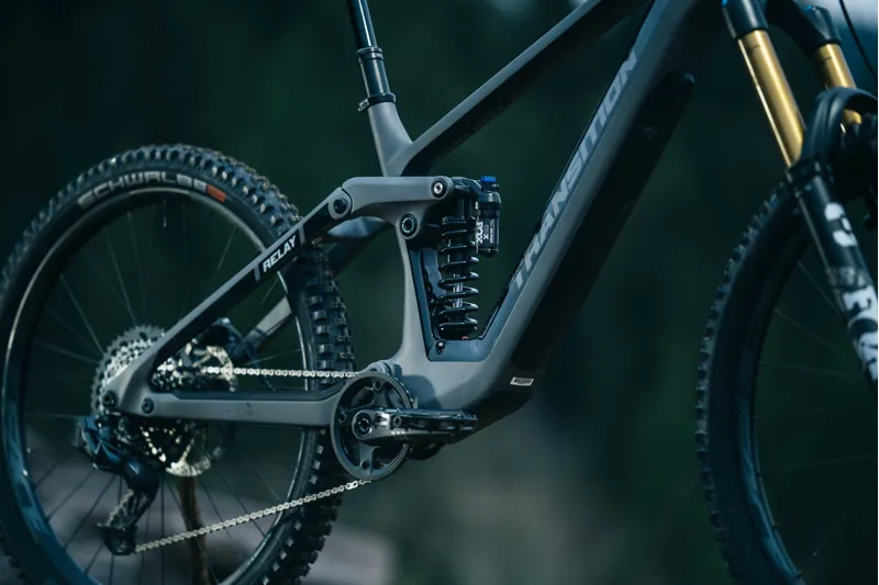 Transition Relay Carbon MTB Ebike Complete Bike SRAM XX AXS Oxide Grey-3