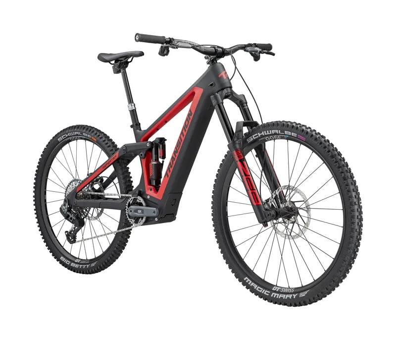 Transition Repeater PT Carbon Complete MTB Ebike GX AXS Bonfire Red-1
