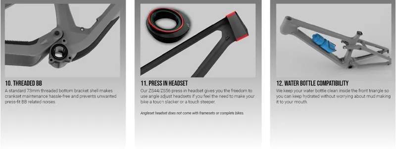 Transition Sentinel Alloy MTB GX Complete Bike Black Powder-5