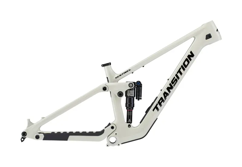 Transition Sentinel V3 Carbon MTB Frame Glacier White