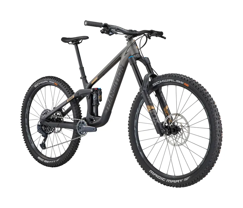 Transition Spire Alloy MTB GX Complete Bike Fade To Black-1