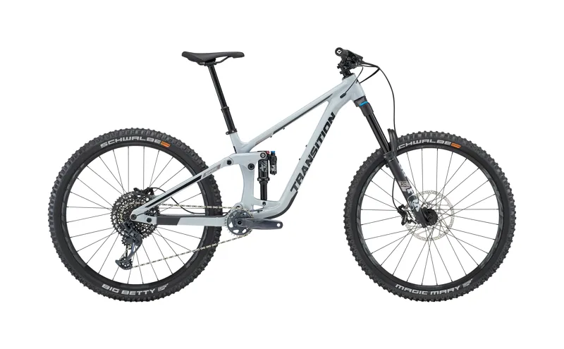 Transition Spire Alloy MTB GX Complete Bike Hint of Blue