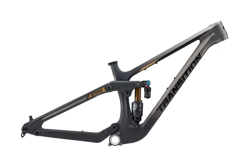 Transition Spire Carbon MTB Frame Set Fade to Black Large
