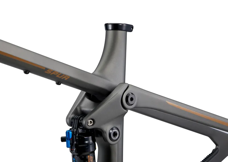 Transition Spur All Country Carbon MTB Frame Set Black Powder-6