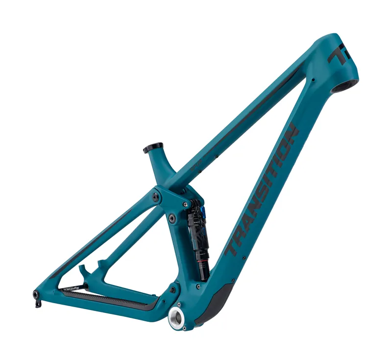 Transition Spur All Country Carbon MTB Frame Set Sea Green-1
