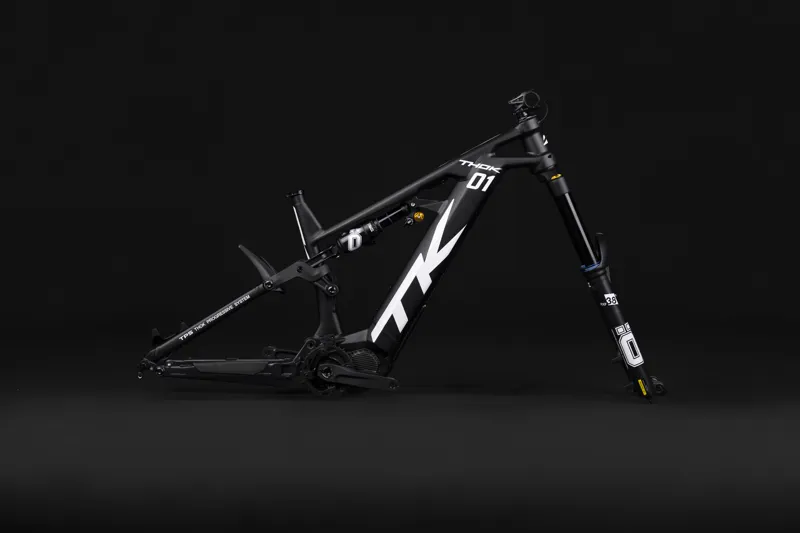 THOK TK01 Ohlins Dream Ebike Frame Kit 2022 Black White