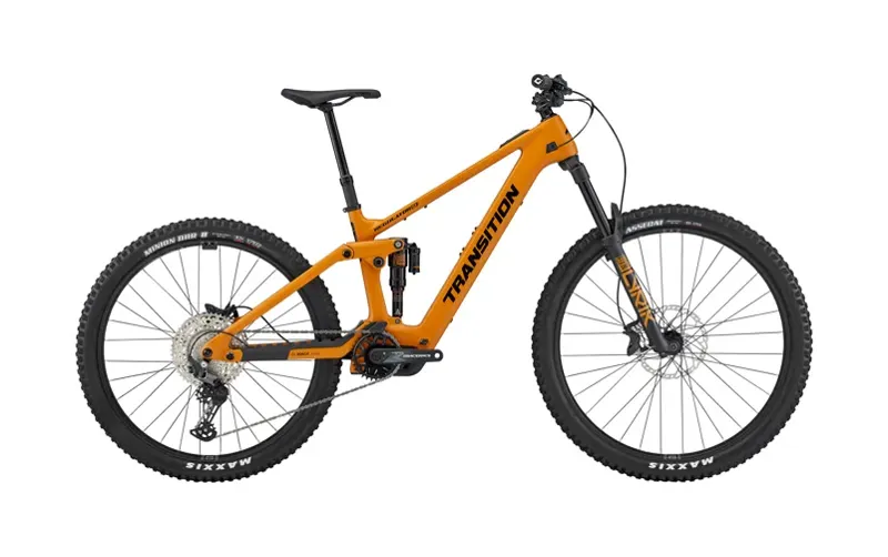 Transition Regulator SX Carbon MTB Deore Complete Ebike Madrone Gold