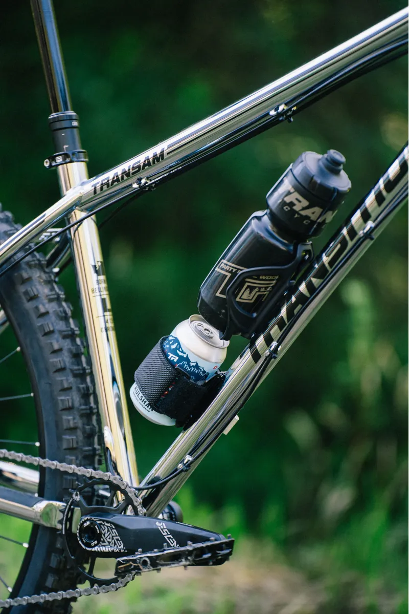 Transition TransAm Steel Hardtail MTB Frameset Chrome-1