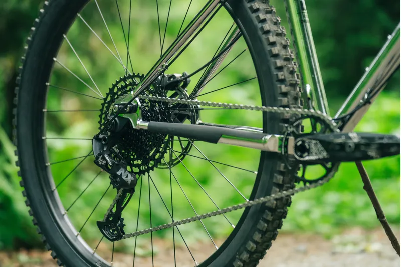 Transition TransAm Steel Hardtail MTB Frameset Chrome-3