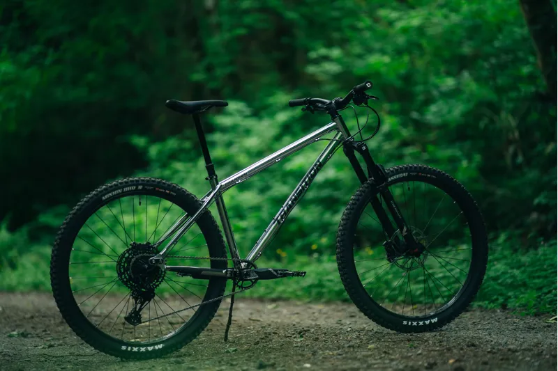 Transition TransAm Steel Hardtail MTB Frameset Chrome-6
