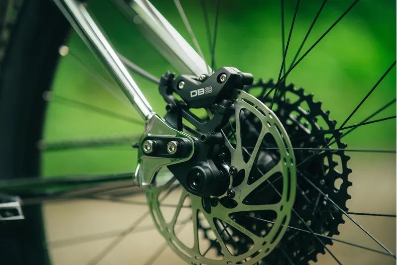 Transition TransAm Steel Hardtail MTB Frameset Chrome-7