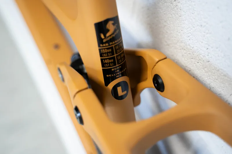 Transition Sentinel Carbon MTB Frame Loam Gold Large - New without box-5
