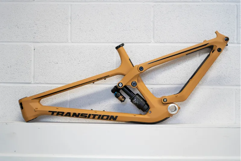 Transition Sentinel Carbon MTB Frame Loam Gold Large - New without box-6