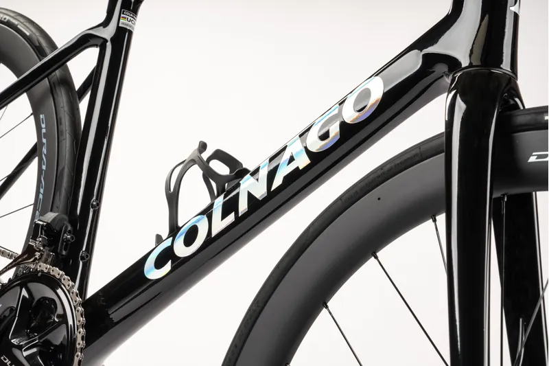 Colnago V4RS Disc 2024 Carbon Road Frameset Glossy Black Grey Code RVBO-5
