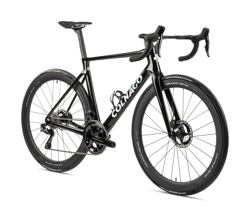 Colnago V4RS Disc 2024 Carbon Road Frameset Glossy Black Grey Code RVBO-1