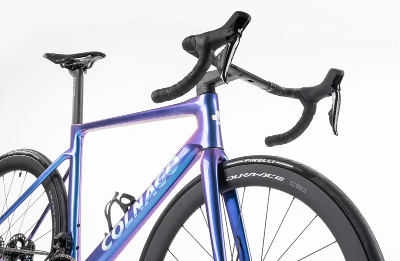 Colnago V4RS Disc 2024 Carbon Road Frameset Iridescent Purple Code RVBU-3