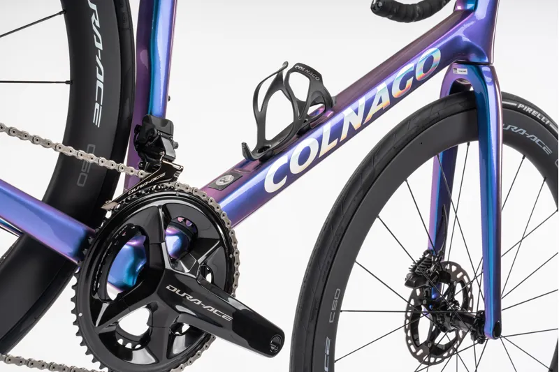 Colnago V4RS Disc 2024 Carbon Road Frameset Iridescent Purple Code RVBU-7