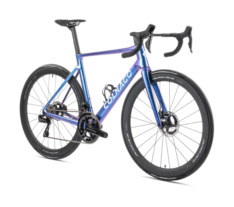 Colnago V4RS Disc 2024 Carbon Road Frameset Iridescent Purple Code RVBU-1