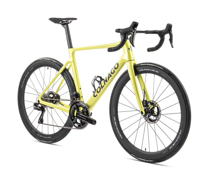 Colnago V4RS Disc 2024 Carbon Road Frameset Matte Lime Code RVLM-1