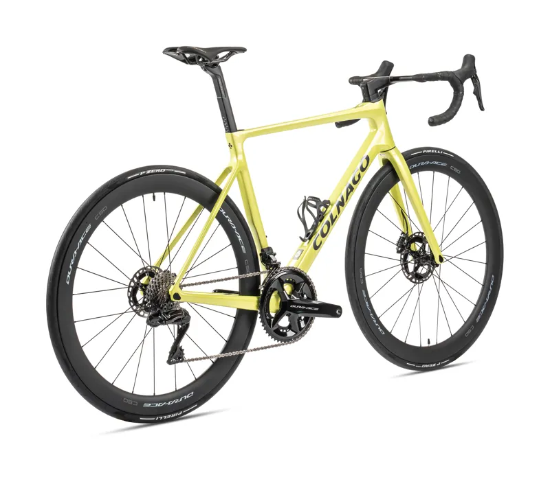 Colnago V4RS Disc 2024 Carbon Road Frameset Matte Lime Code RVLM-2