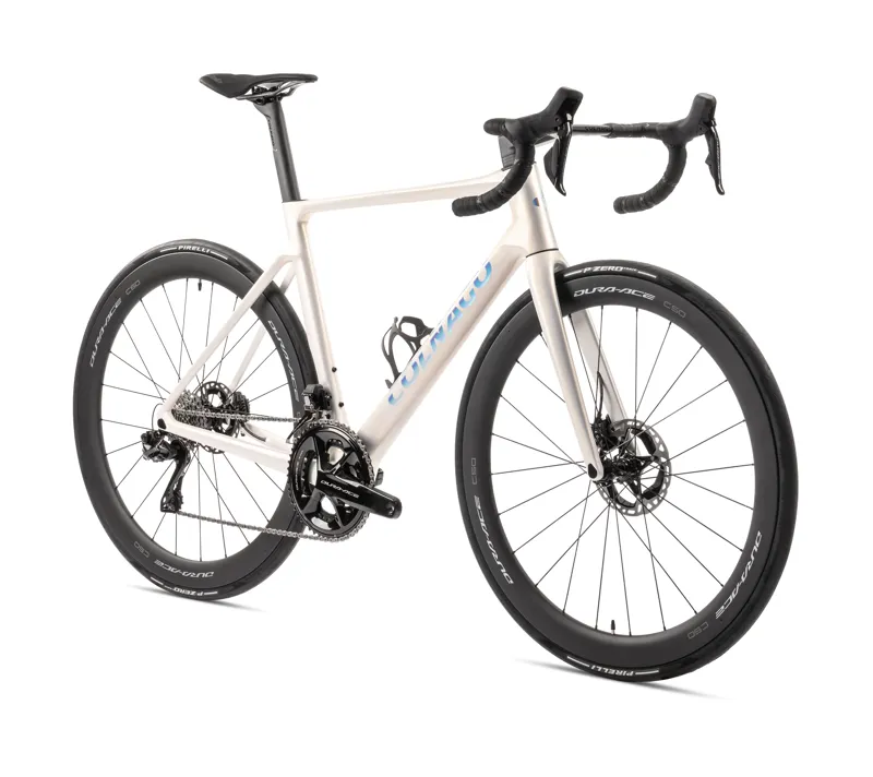 Colnago V4RS Disc 2024 Carbon Road Frameset Glossy White Pearl Code RVWO-1