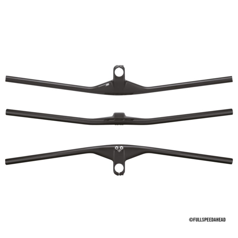 FSA NS SIC Integrated Carbon MTB Handlebar and Stem in Black-2