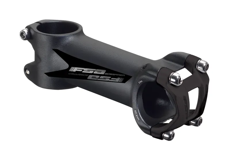 FSA Gossamer Pro Alloy Road Bike Stem +/- 6 Degree Black