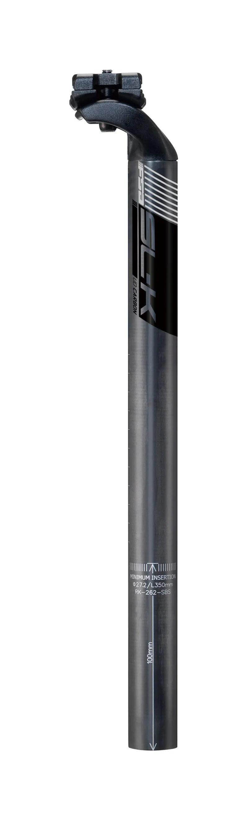 FSA SL-K Di2 SBS Carbon Seatpost 25.4mm x 350mm SB 20mm Black