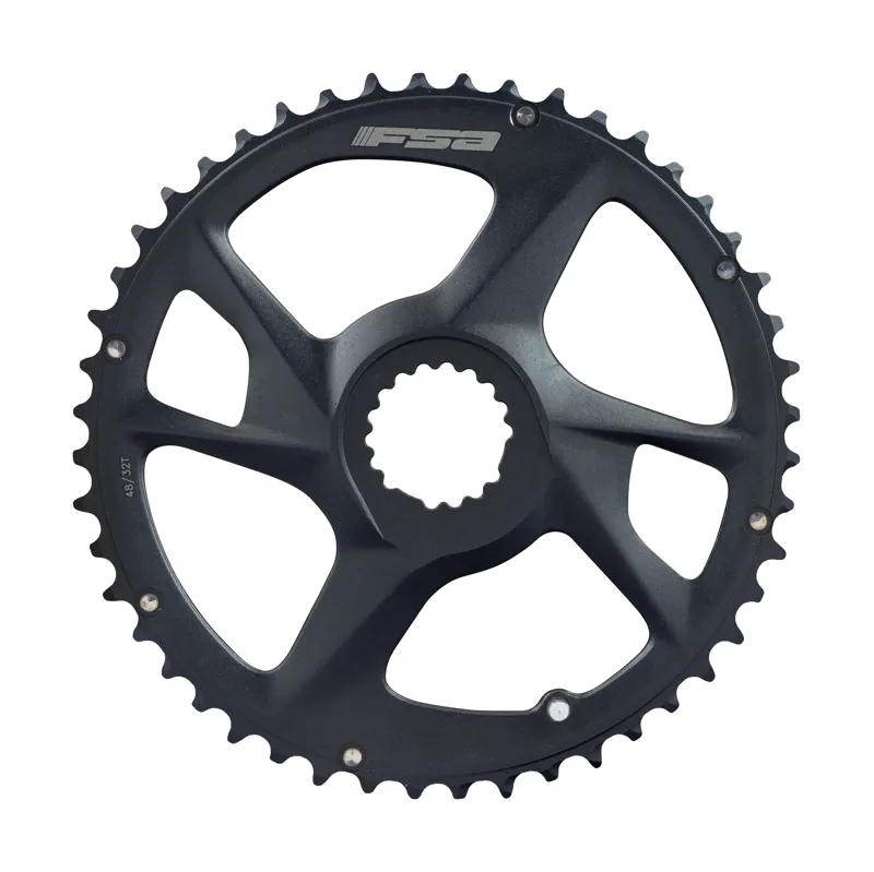 FSA Adventure Road Direct Mount 2x11 Chainring 4H Black Various Sizes