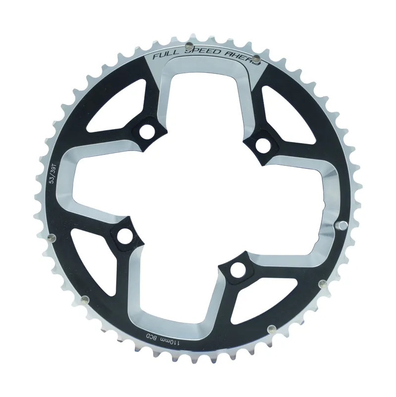 FSA Gossamer ABS Road 110BCD 2x11 Chainring 4H Black