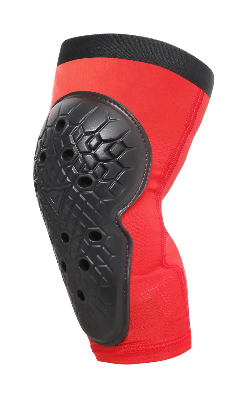 Dainese Scarabeo Juniour Knee Guards Red Black - Body Armour