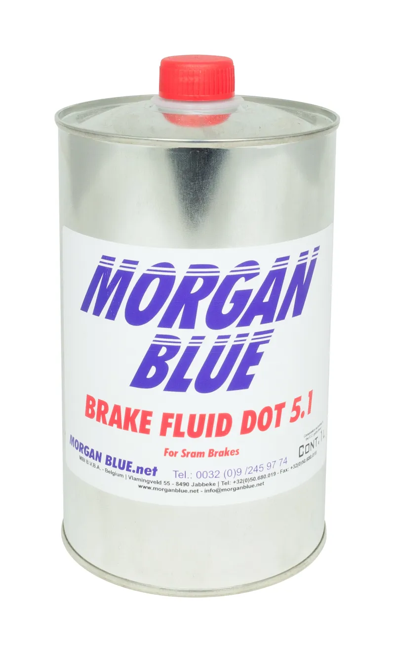 Morgan Blue Brake Fluid Dot 5.1 1L 1000cc Bottle-1