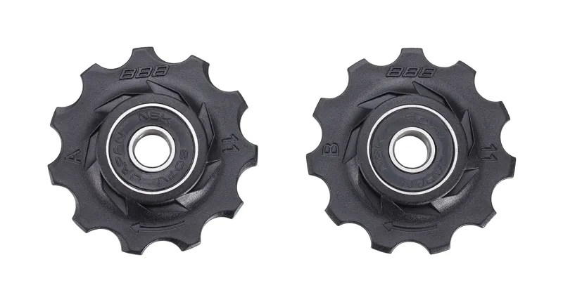 BBB RollerBoys Jockey/Pulley Wheels Black 11/12 Tooth BDP-02