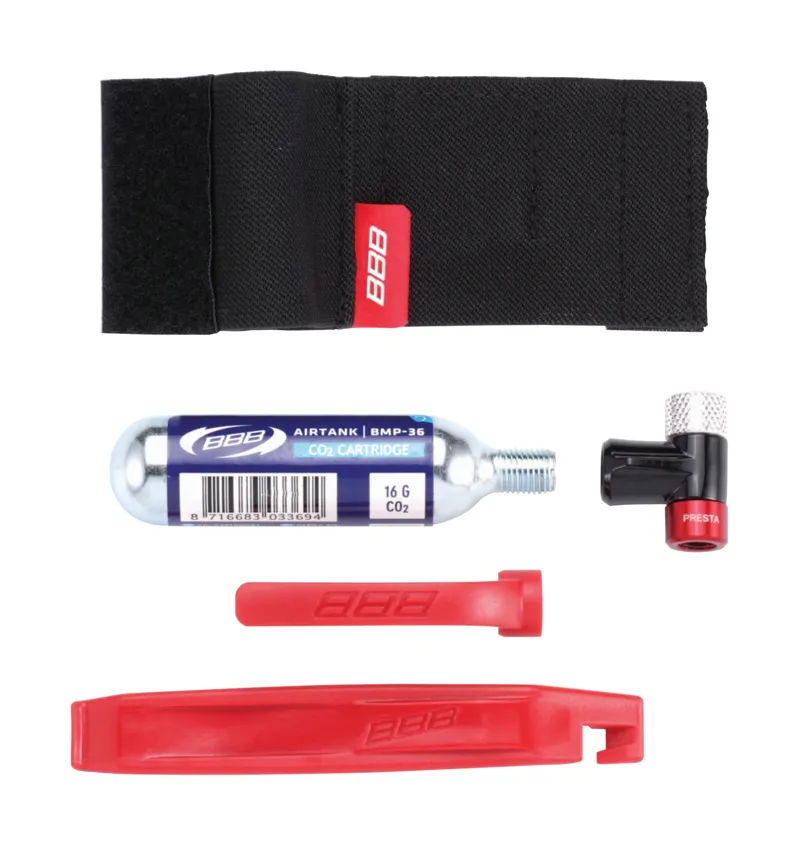 BBB SlimKit CO2 Inflator Kit Black