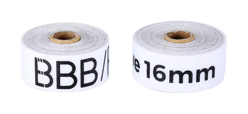 BBB RimTape HP Adhesive Rimtape Road/MTB 2pcs White 2m BTI-98