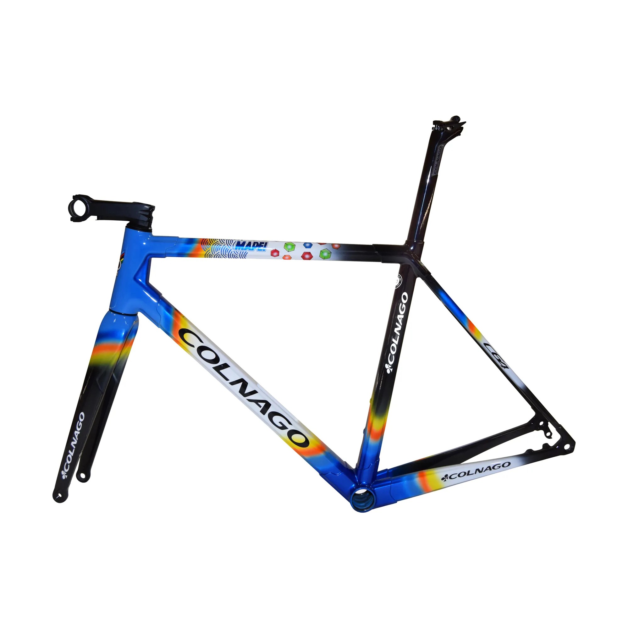 Colnago C64 Disc Int Frameset 2021 MPWH Mapei Blue - Main Image